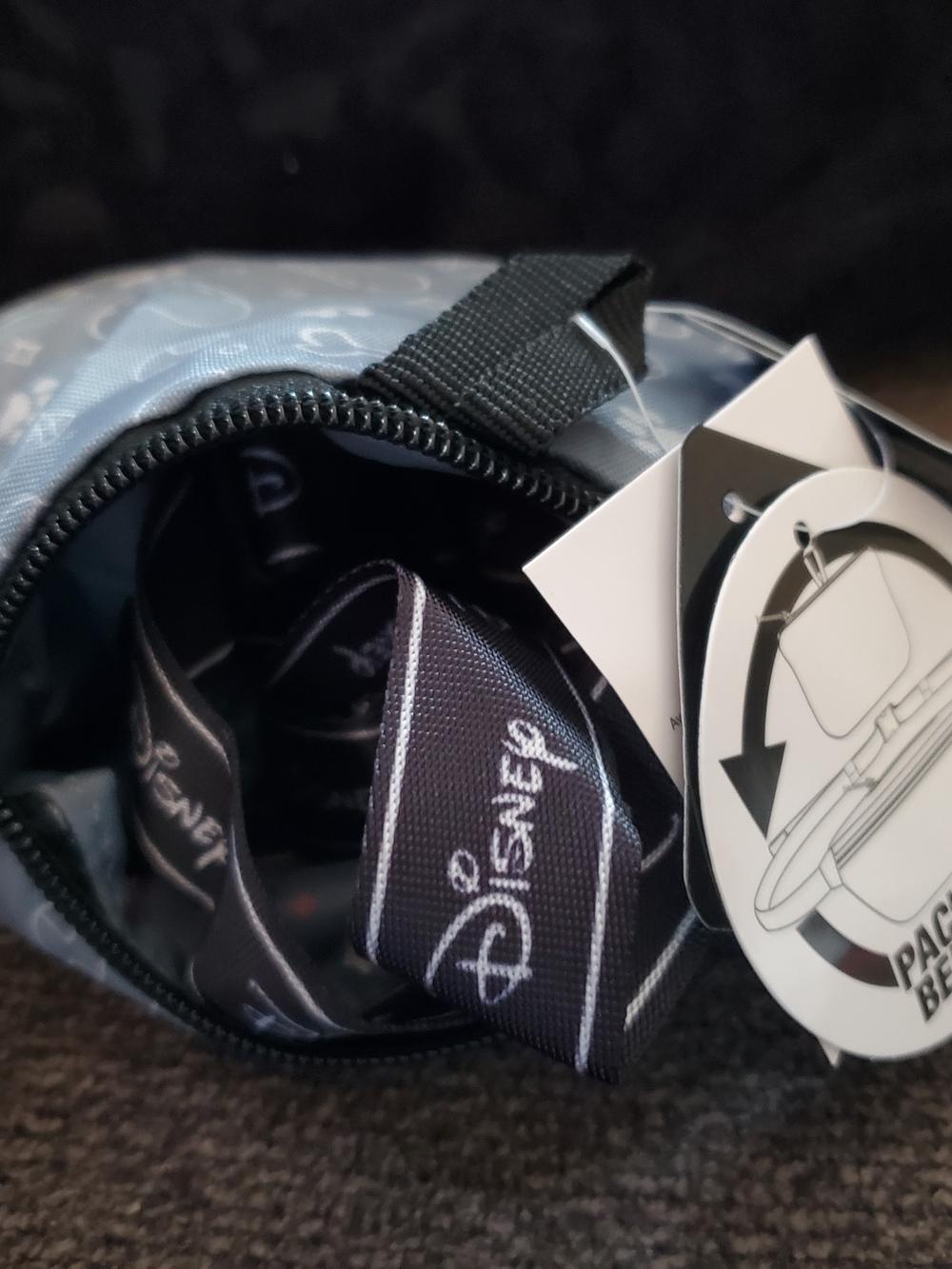 Disney Grey 'My Dog' Pattern Waist Pack - Picture 11 of 15